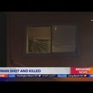 Woman fatally shot through El Sereno apartment window