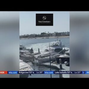 Yacht theft results in boat chase in Newport Beach