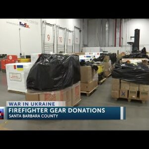 Direct Relief ships out Project Joint Guardian firefighting gear for Ukraine