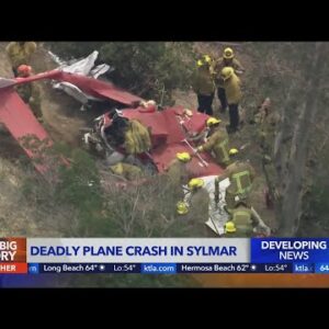 1 dead in small plane crash in Sylmar