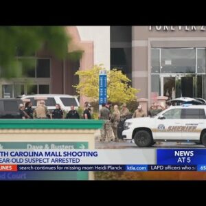 12 injured; 3 detained in South Carolina mall shooting