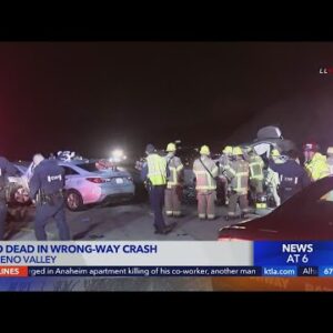 2 dead, 1 hurt in head-on crash