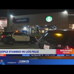 2 stabbed in Los Feliz