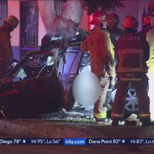 3 killed in East L.A. crash