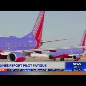Airlines report pilot fatigue