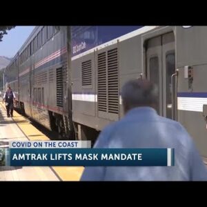 Amtrak no longer requires riders to wear masks