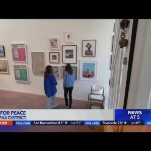 Art gallery raises money for Ukrainian refugees
