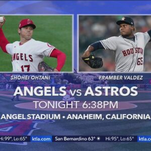 Astros, Angels to begin 2022 seasons at Angel Stadium