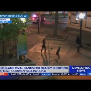 At least 5 gunmen involved in Sacramento shooting