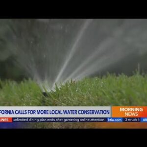 CA calls for more local water conservation