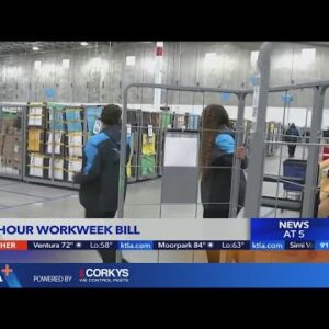 California bill looks to redefine 40-hour workweek