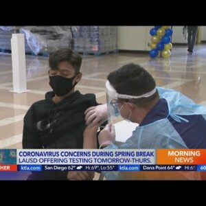 Coronavirus concerns during spring break