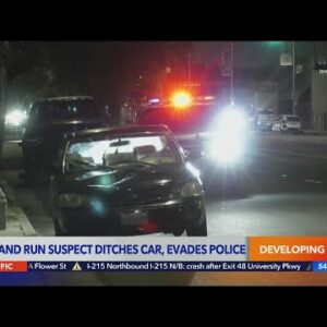 Driver ditches car after fatal Long Beach hit-and-run