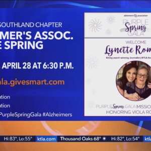 Radio host Lisa K. Foxx shares her inspiration for supporting the Alzheimer's Association's Purple S