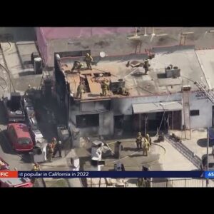 Family loses 2 Boyle Heights stores to fire