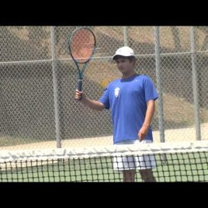 Greenwald repeats as Channel League Individual tennis champion