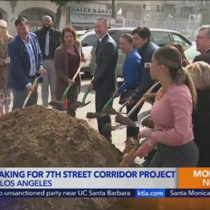 Groundbreaking for 7th Street corridor project