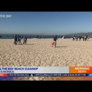 Hundreds gather at L.A. County beaches for Heal the Bay cleanup