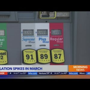 Inflation spikes in March
