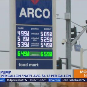 Inglewood station offers gas for $4.99 a gallon