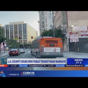 L.A. County issues new mask mandate
