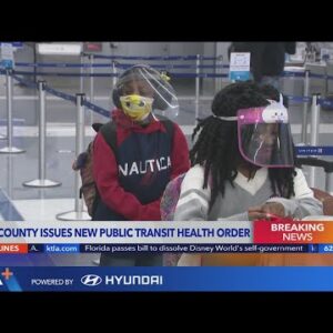 L.A. County to keep mask mandate at airports, on public transit