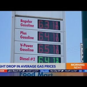 L.A. see small dip in gas prices