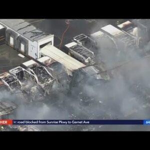 Lancaster UPS facility fire knocked out