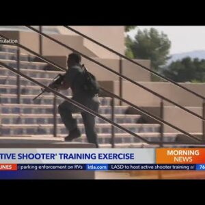 LASD takes part in active shooter training exercise