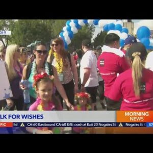 Make-A-Wish Walk for Wishes held at L.A. Coliseum