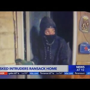 Masked intruders ransack home in Hollywood Hills