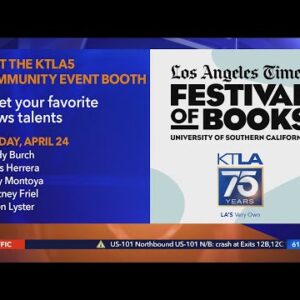 Meet members of the KTLA News team at the LA Times Festival of Books