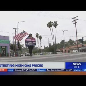 El Sereno protest blames oil companies, state of California for high gas prices