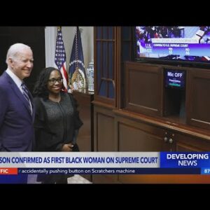 Ketanji Brown Jackson confirmed as 1st Black female justice on the Supreme Court