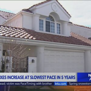 Property taxes increase at slowest pace in 5 years
