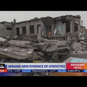 Ukrainians allege they have evidence of war crimes committed by Russians