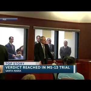 Santa Maria MS-13 trial verdict reached, five men guilty of majority of charges