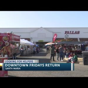 Santa Maria hosts Downtown Fridays kickoff event