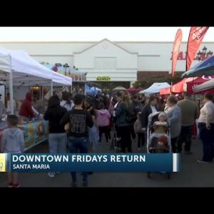 Santa Maria hosts Downtown Fridays kickoff event