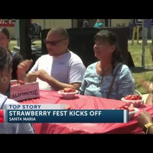 Santa Maria Strawberry Festival kicks off first time in years