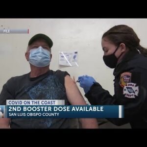 Second COVID-19 booster doses available at SLO Public Health clinics
