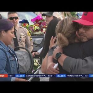 Southgate officer who died in crash remembered during vigil
