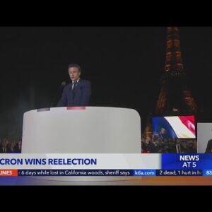 To Europe's relief, France's Macron wins reelection