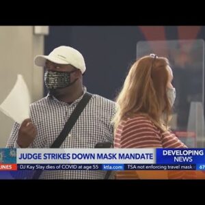 TSA no longer enforcing mask mandate means masks optional at LAX