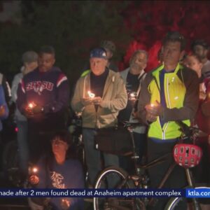 Hundreds gather to remember cyclist killed in Griffith Park hit-and-run
