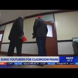 USC suing YouTubers for classroom prank