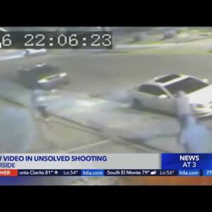 Video released in unsolved Riverside shooting
