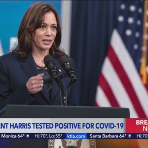 VP Kamala Harris tests positive for COVID