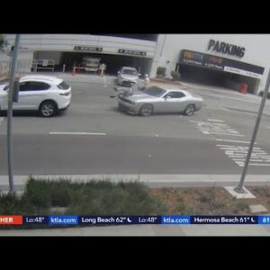 Woman run over while fleeing robbers in downtown Los Angeles