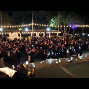 Candlelight Vigil held for fallen San Luis Obispo Police detective one year after death